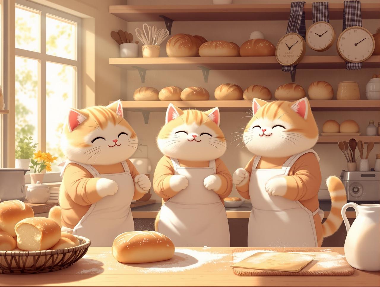 红果原创漫剧 - 猫咪面包店