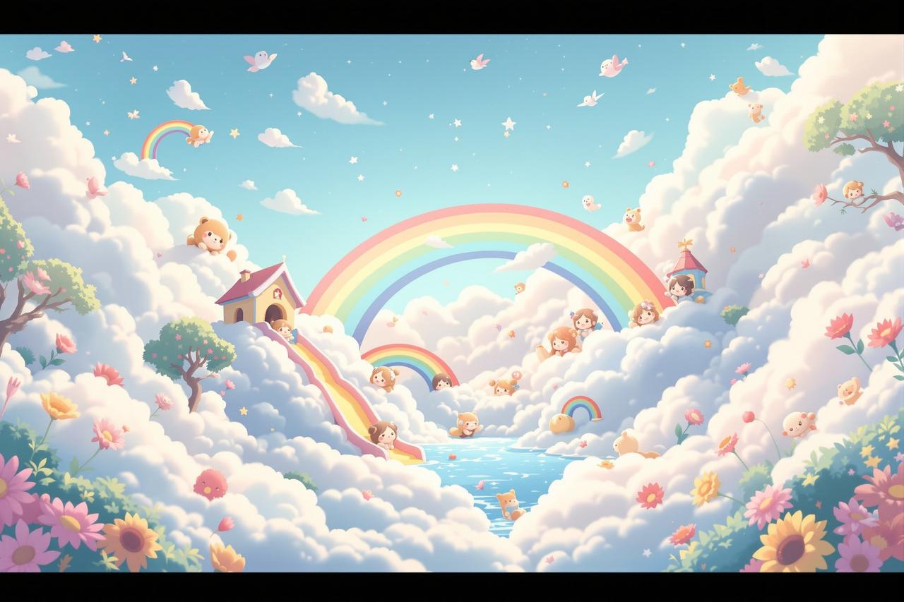 红果原创漫剧新闻 - 全新系列《云朵幼儿园》温暖上线，萌翻这个夏天